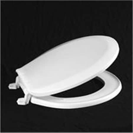 Centoco Manufacturing Corporation Centoco 1200-301 Crane White Economy Plastic Toilet Seat 1200-301